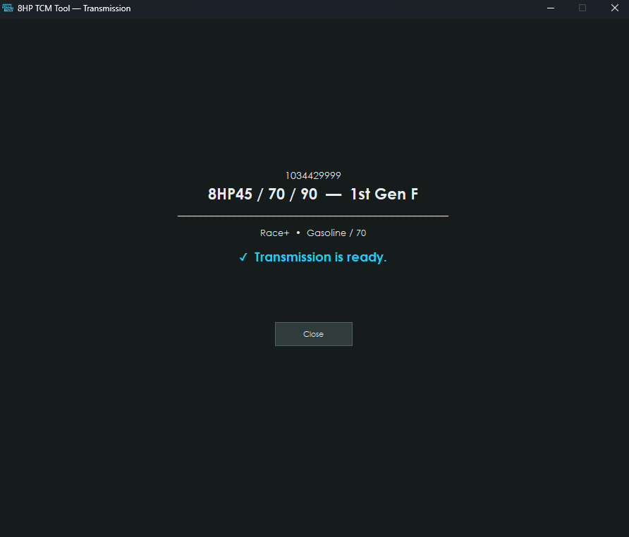 Programming complete